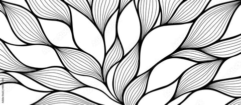 Papier Peint Noir et Blanc <br/> Ambiance Contemporaine