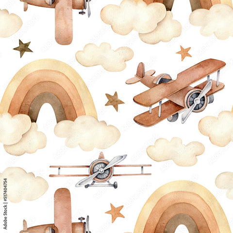 Chambre Bébé Marron Beige | Le Petit Intissé
