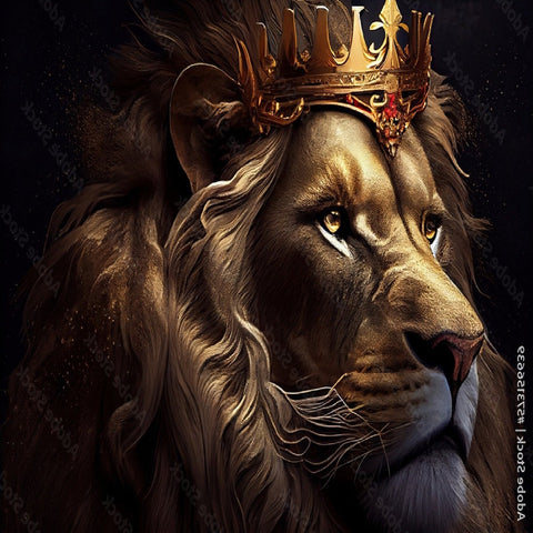 Papier Peint Mural Lion | Le Petit Intissé