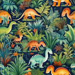 Papier Peint Frise Murale Dinosaure | Le Petit Intissé