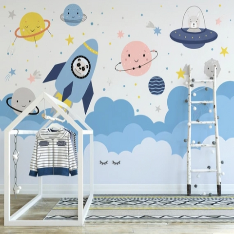 Chambre Bébé Planète | Le Petit Intissé