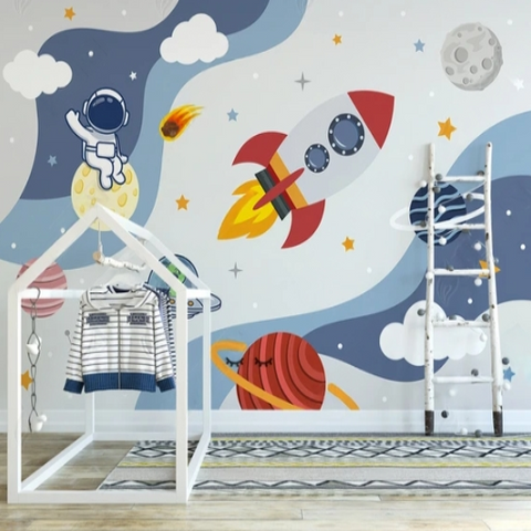 Décoration Murale Planète | Le Petit Intissé