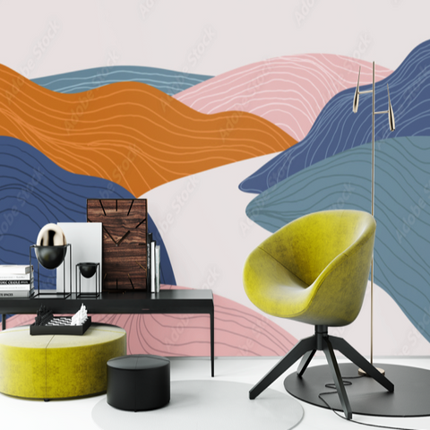 Papier Peint Chambre Adulte Moderne | Le Petit Intissé