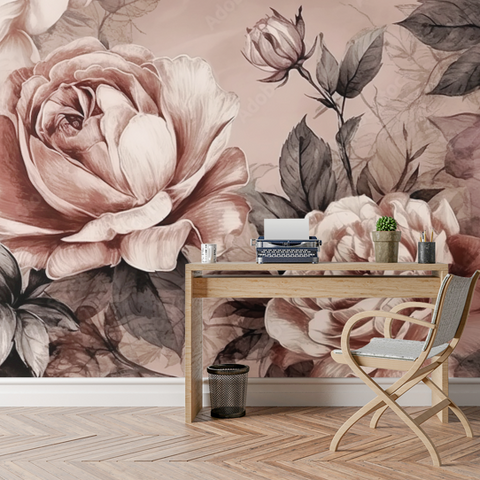 Papier Peint Panoramique Pour Chambre Adulte | Le Petit Intissé