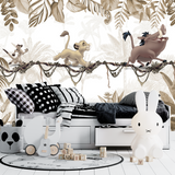 Papier Panoramique Roi Lion | Le Petit Intissé