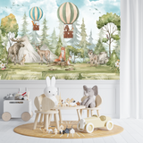 Papier Peint Panoramique Animaux Enfant | Le Petit Intissé