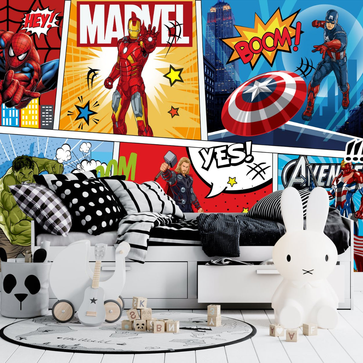 Papier Peint Super Heros
