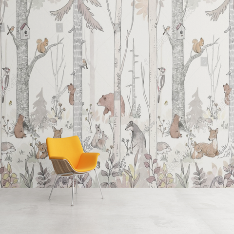 Décoration Chambre Bébé Forêt Enchantée | Le Petit Intissé