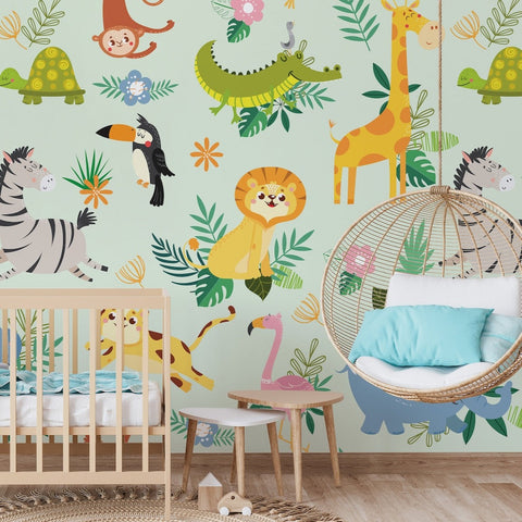 Thème Animaux Chambre Bébé | Le Petit Intissé