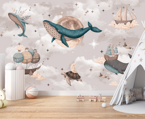 Papier Peint pour Chambre Enfant Fille | Le Petit Intissé