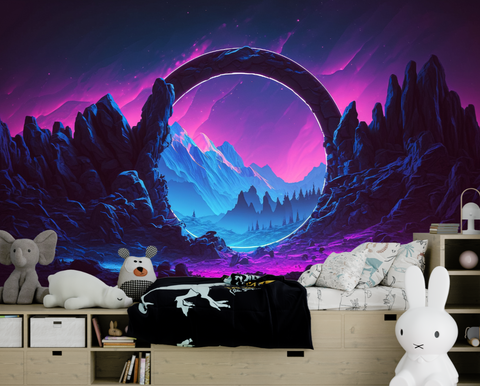 Papier Peint Chambre Ado Gamer | Le Petit Intissé