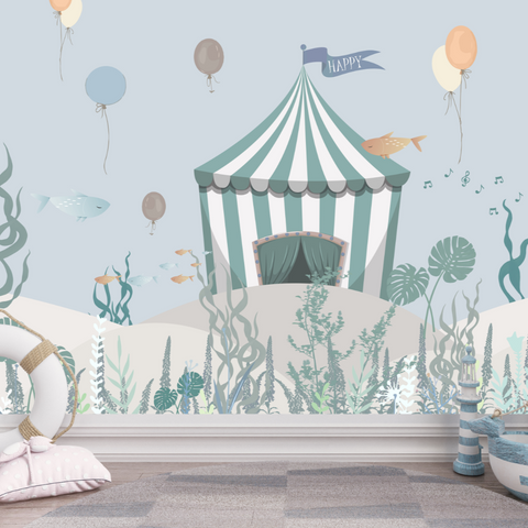 Papier Peint Thème Mer Enfant | Le Petit Intissé