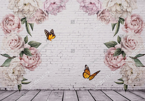 Papier Peint Panoramique Brique | Le Petit Intissé