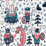 Papier Peint Viking | Le Petit Intissé