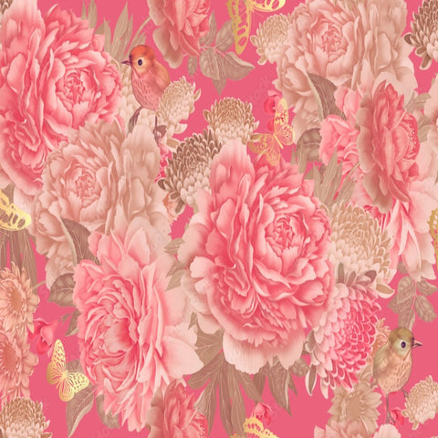 Papier Peint Fleur Bohême | Le Petit Intissé