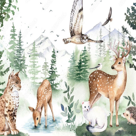 Chambre Esprit Forêt | Le Petit Intissé