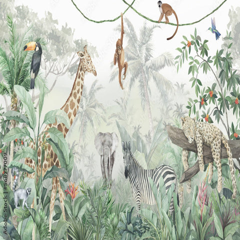 Déco Jungle Chambre Garçon | Le Petit Intissé