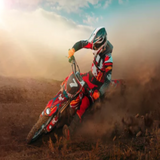 Papier Peint Panoramique Moto Cross | Le Petit Intissé