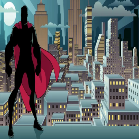 Papier Peint Super Héros Superman | Le Petit Intissé