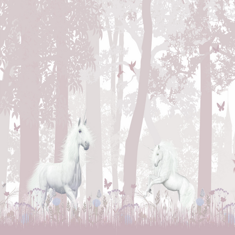 Papier Peint Licorne Foret | Le Petit Intissé
