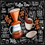 Papier Peint Coffee | Le Petit Intissé