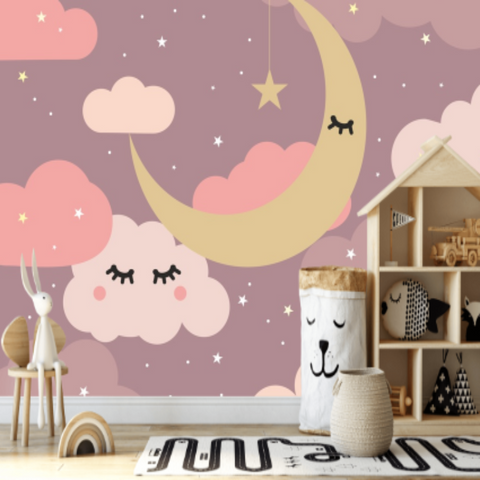 Décoration Nuage Chambre Fille | Le Petit Intissé