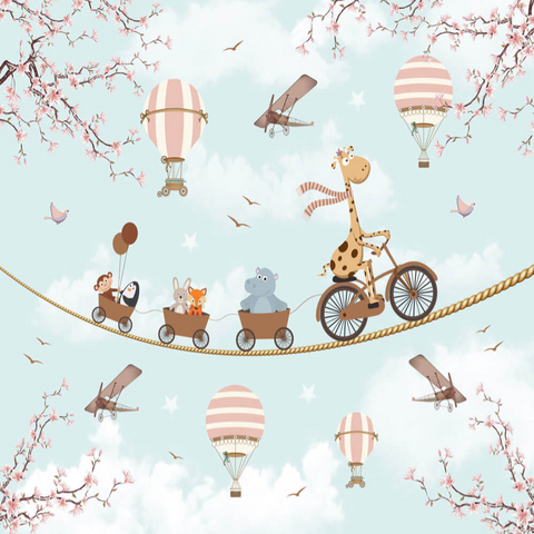 Papier Peint Retro Bébé | Le Petit Intissé