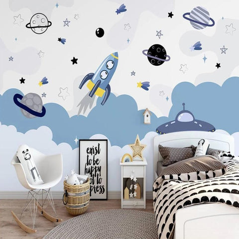 Décoration Chambre Thème Espace | Le Petit Intissé