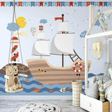 Papier Peint Petit Bateau | Le Petit Intissé