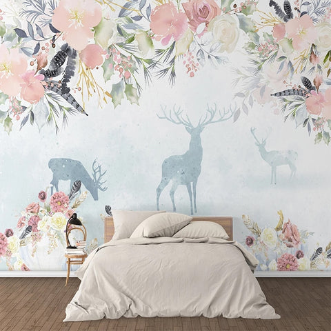 Papier Peint Mural Fleur | Le Petit Intissé
