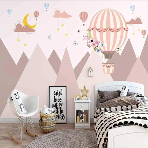 Papier Peint Géométrique Fille | Le Petit Intissé