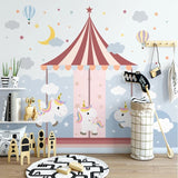 Papier Peint Licorne 4 murs  | Le Petit Intissé