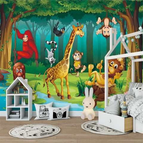 Chambre Bébé Animaux de la Jungle | Le Petit Intissé