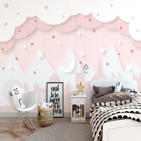 Papier Peint 3D Fille | Le Petit Intissé