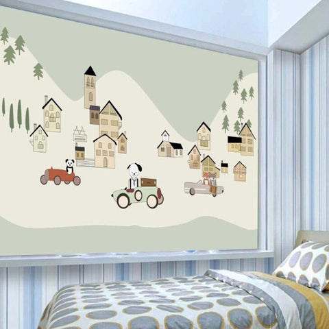 Chambre Complète Garçon Voiture | Le Petit Intissé