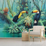 Papier Peint Jungle Toucan | Le Petit Intissé