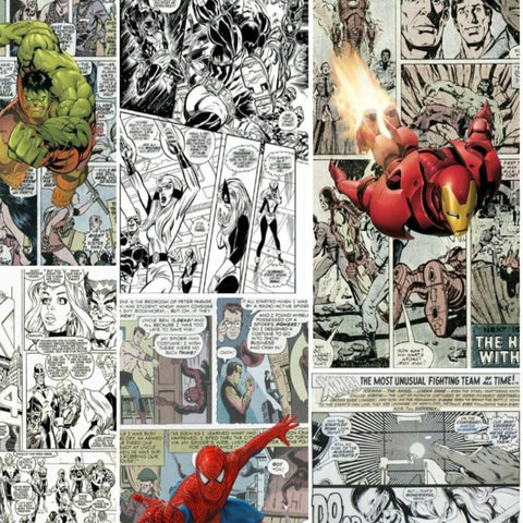 Papier Peint BD Marvel | Le Petit Intissé
