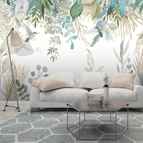 Papier Peint Décor Oiseaux | Le Petit Intissé
