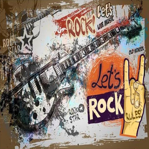 Papier Peint Hard Rock | Le Petit Intissé
