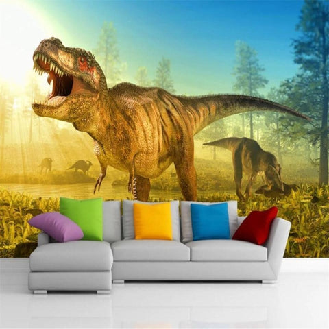 Papier Peint Dinosaure 4 murs | Le Petit Intissé