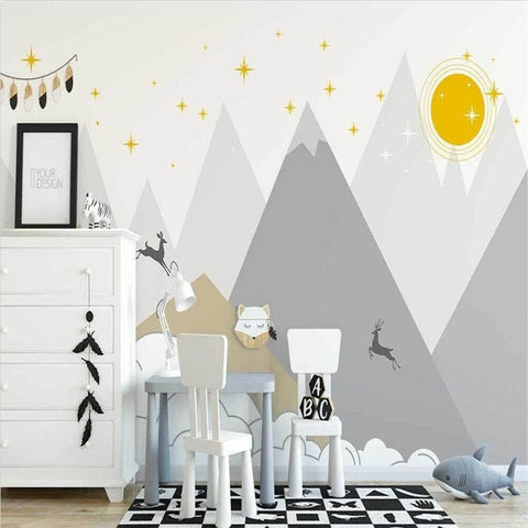 Déco Montagne Chambre Bébé  | Le Petit Intissé