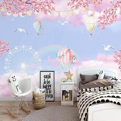 Papier Peint Floral Chambre Fille | Le Petit Intissé