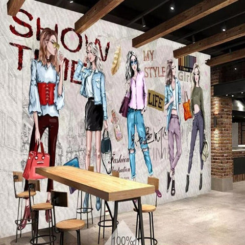 Papier Peint Mode Fashion | Le Petit Intissé