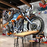 Papier Peint Panoramique Moto | Le Petit Intissé