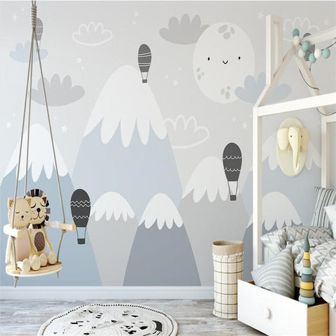 Papier Peint Paysage de Montagne | Le Petit Intissé