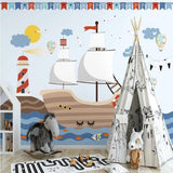 Papier Peint Petit Bateau | Le Petit Intissé