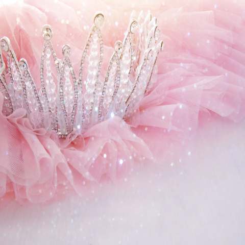Papier Peint Princesse <br/> Couronne Scintillante