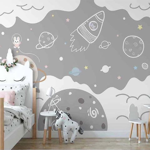 Décoration Planète Chambre | Le Petit Intissé