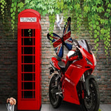 Papier Peint Déco Chambre Moto | Le Petit Intissé