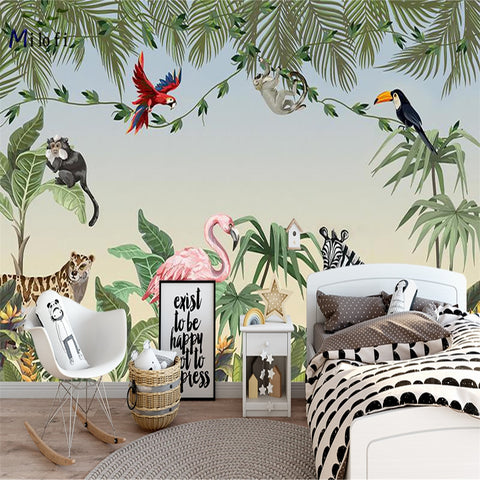 Papier Peint avec Animaux | Le Petit Intissé